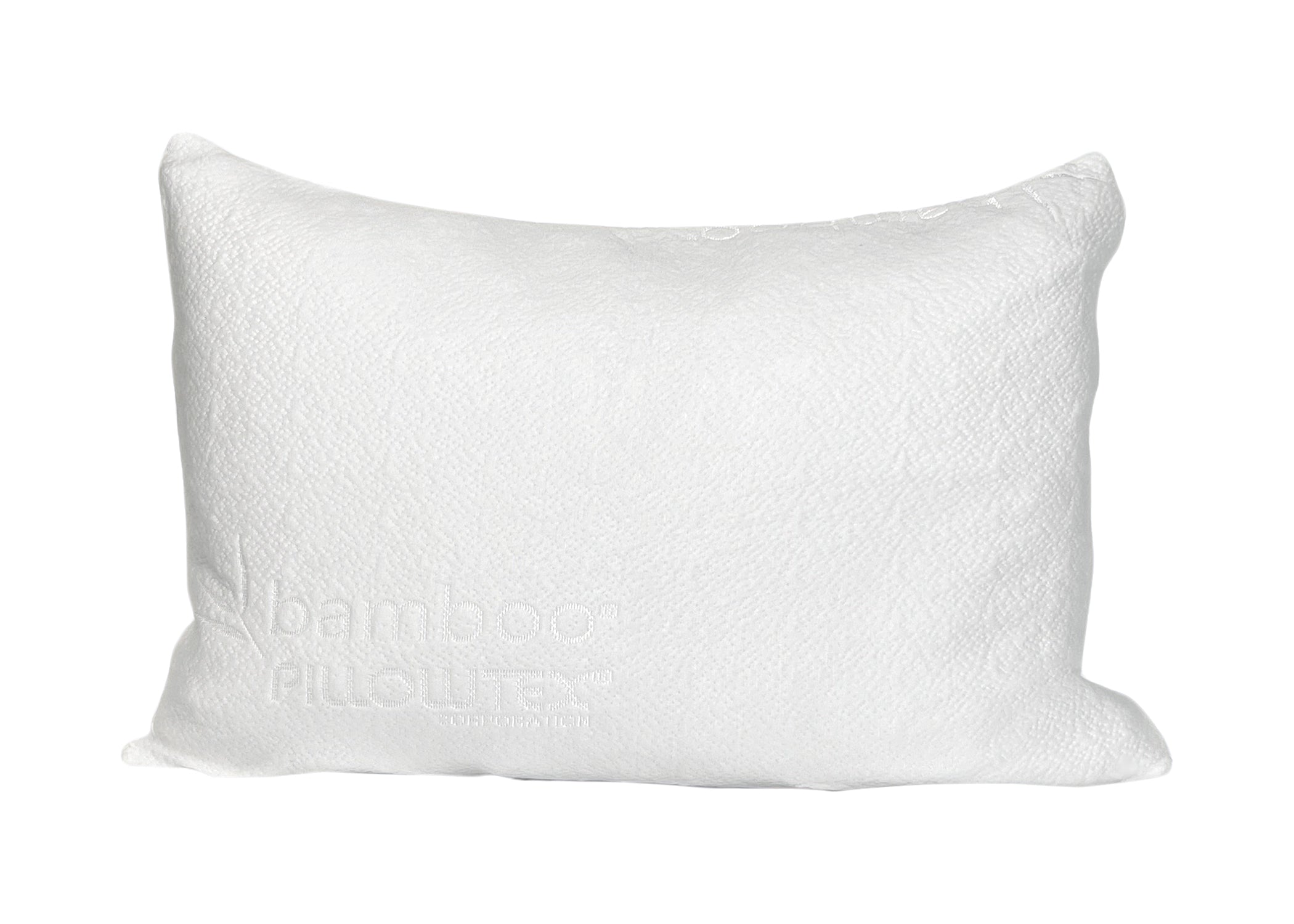 Premium Bamboo Pillow Cover by Pillowtex - Hypoallergenic & Breathable for a Cool & Comfortable Sleep - Perfect for Bedroom, Travel & Allergy Relief
