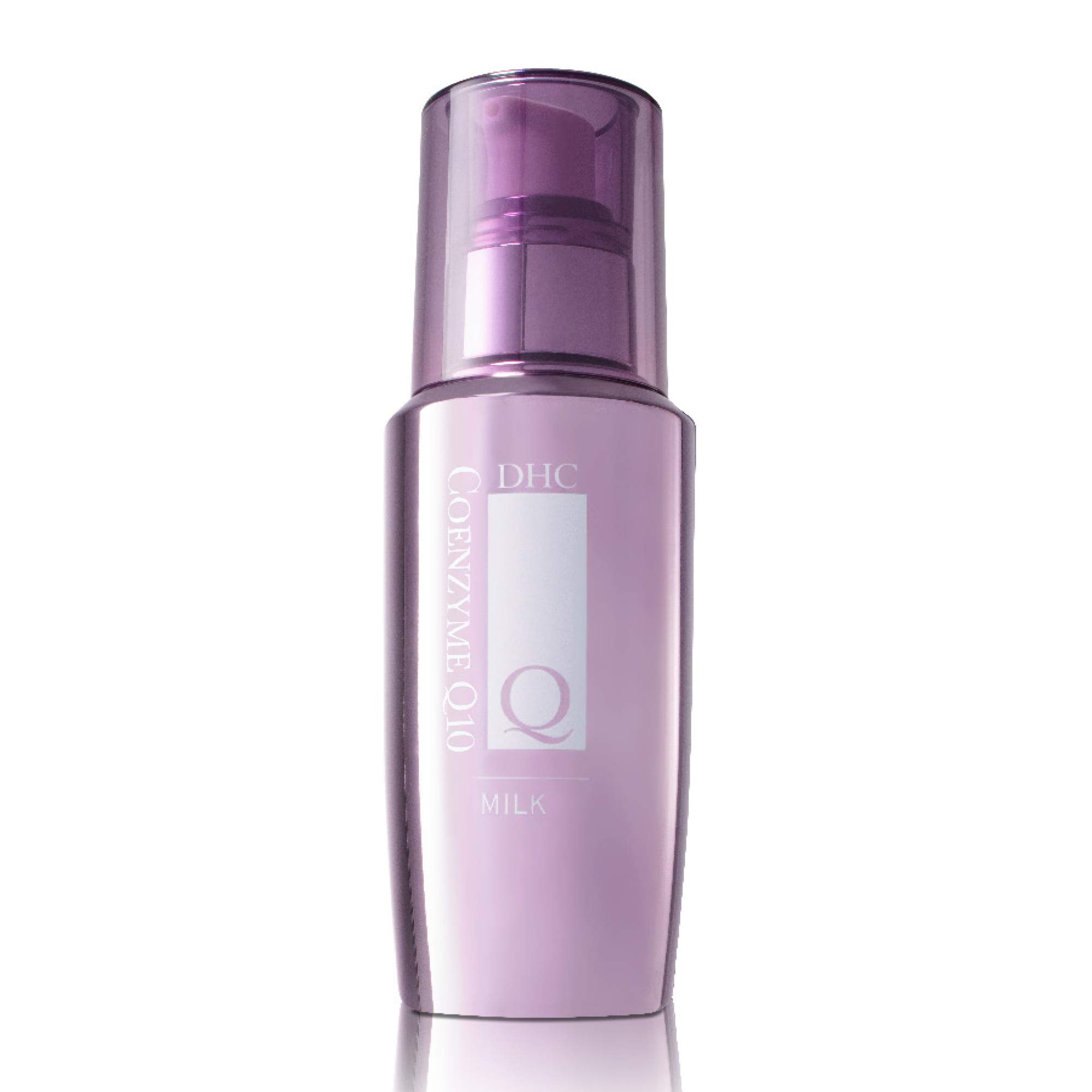DHC Coenzyme Q10 Face Milk 3.3 fl.oz (100ml) - Anti-Aging Moisturizer for Dry & Mature Skin - Day & Night Facial Cream for Wrinkles & Fine Lines