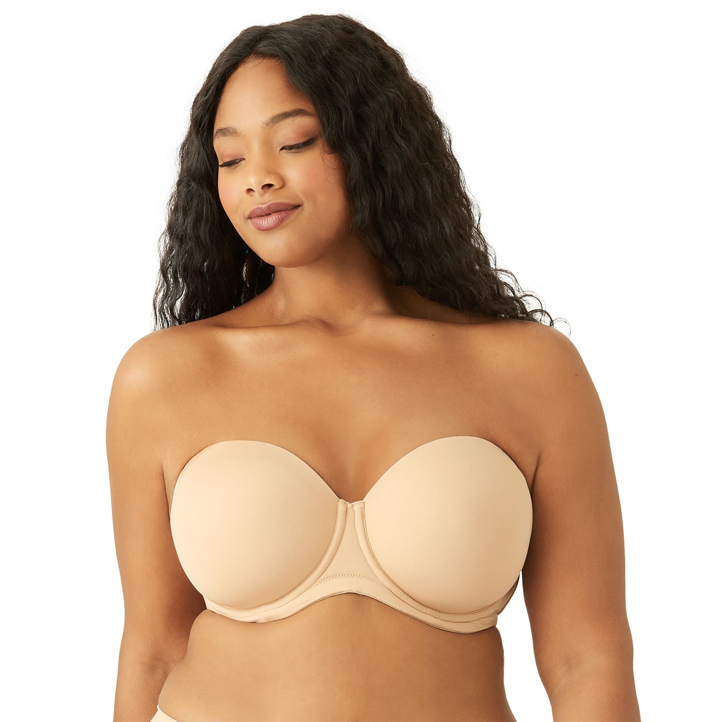 Wacoal Women's Red Carpet Strapless Bra - Seamless Push Up Underwire Bra for Evening Gowns & Formal Dresses | Comfortable Support for Weddings, Prom & Special Occasions