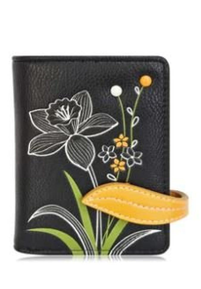 Espe Daffodil RFID Blocking Small Wallet for Women - Slim Minimalist Card Holder for Travel, Shopping & Everyday Use
