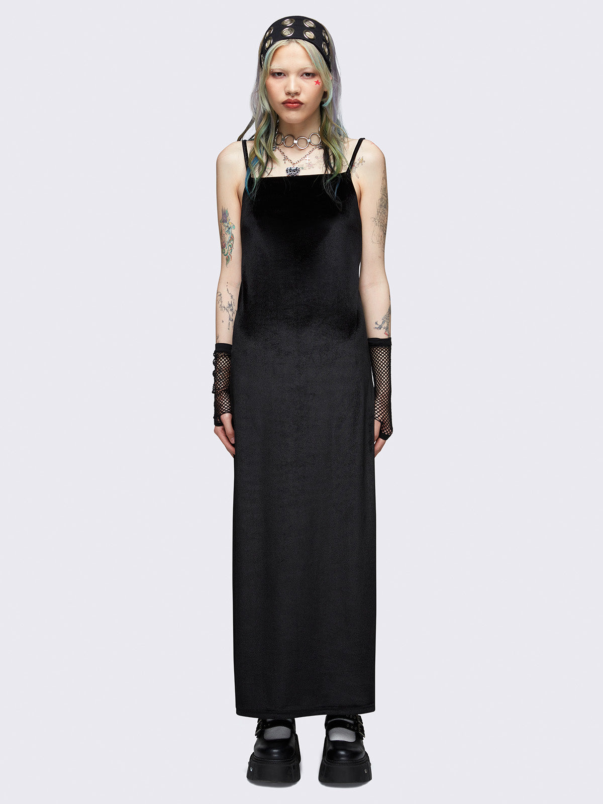 Elenora Women's Velvet Maxi Dress - Elegant Long Sleeve Formal Gown for Evening Parties, Weddings & Special Occasions