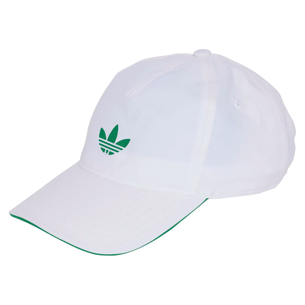 Adidas Climacool OG Tennis Cap - White & Green Performance Hat for Men & Women - Breathable & Moisture-Wicking for Tennis, Running & Outdoor Sports
