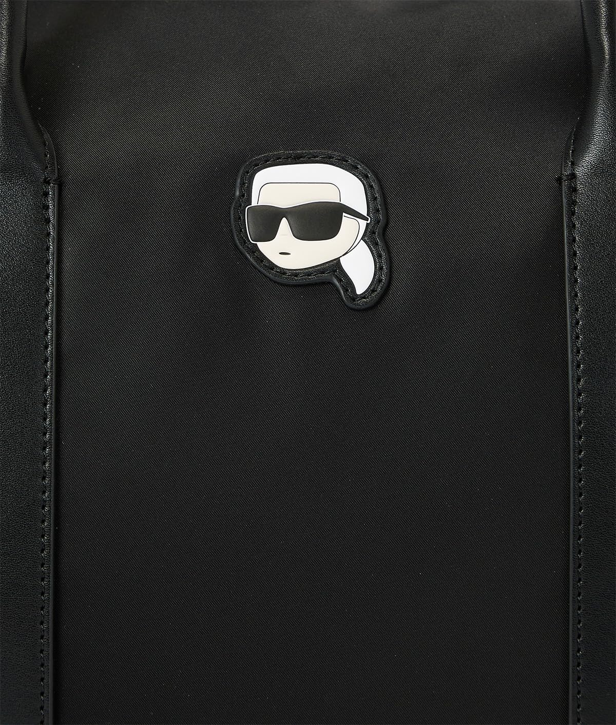 KARL LAGERFELD Women's Designer Handbag - Black Leather Luxury Purse for Work, Travel & Evening Out