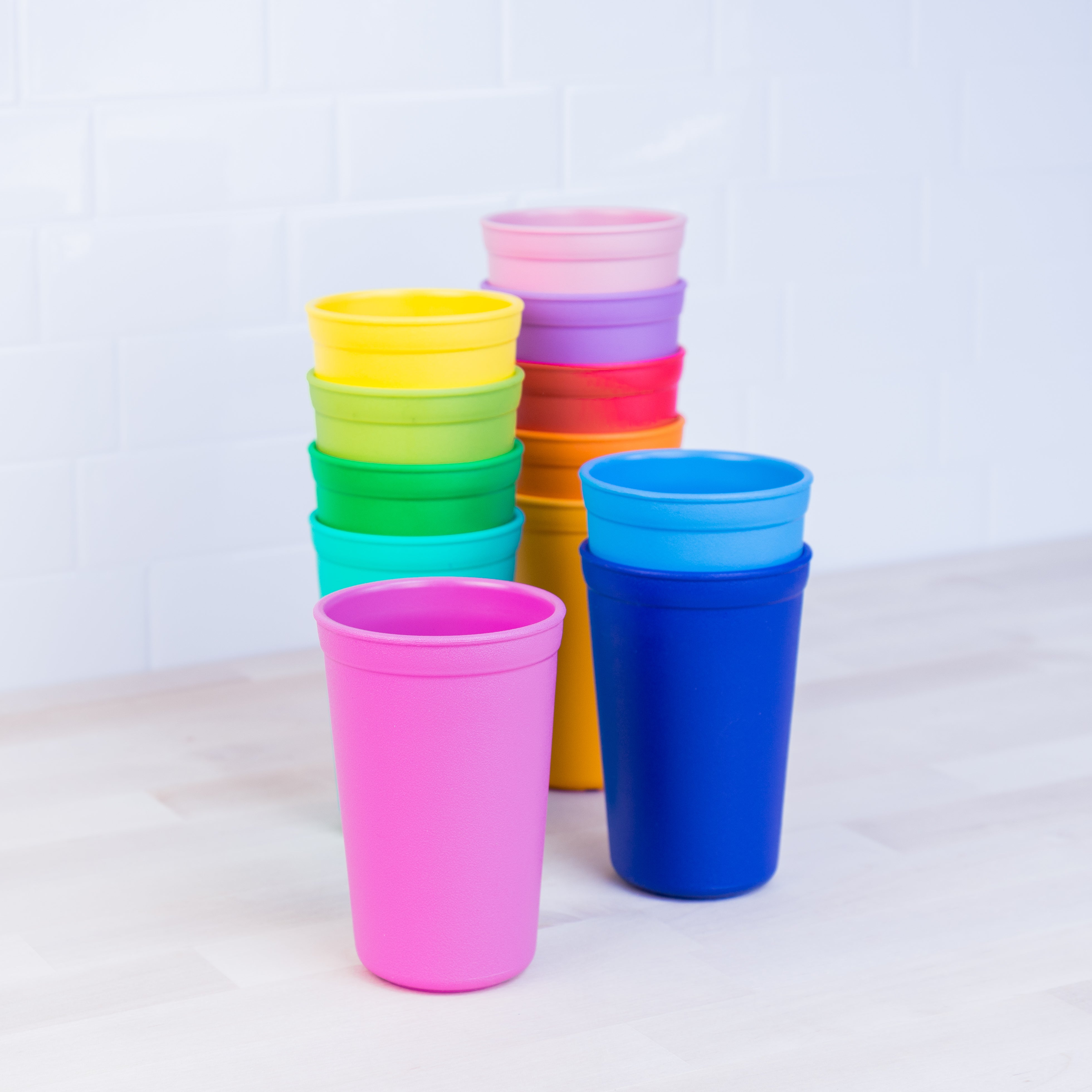 Reusable Re Play Tumbler Cup - 14oz Insulated Stainless Steel Travel Mug with Lid & Straw - BPA-Free Leakproof Water Bottle for Hot/Cold Drinks - Perfect for Office, Gym, Hiking & Outdoor Activities