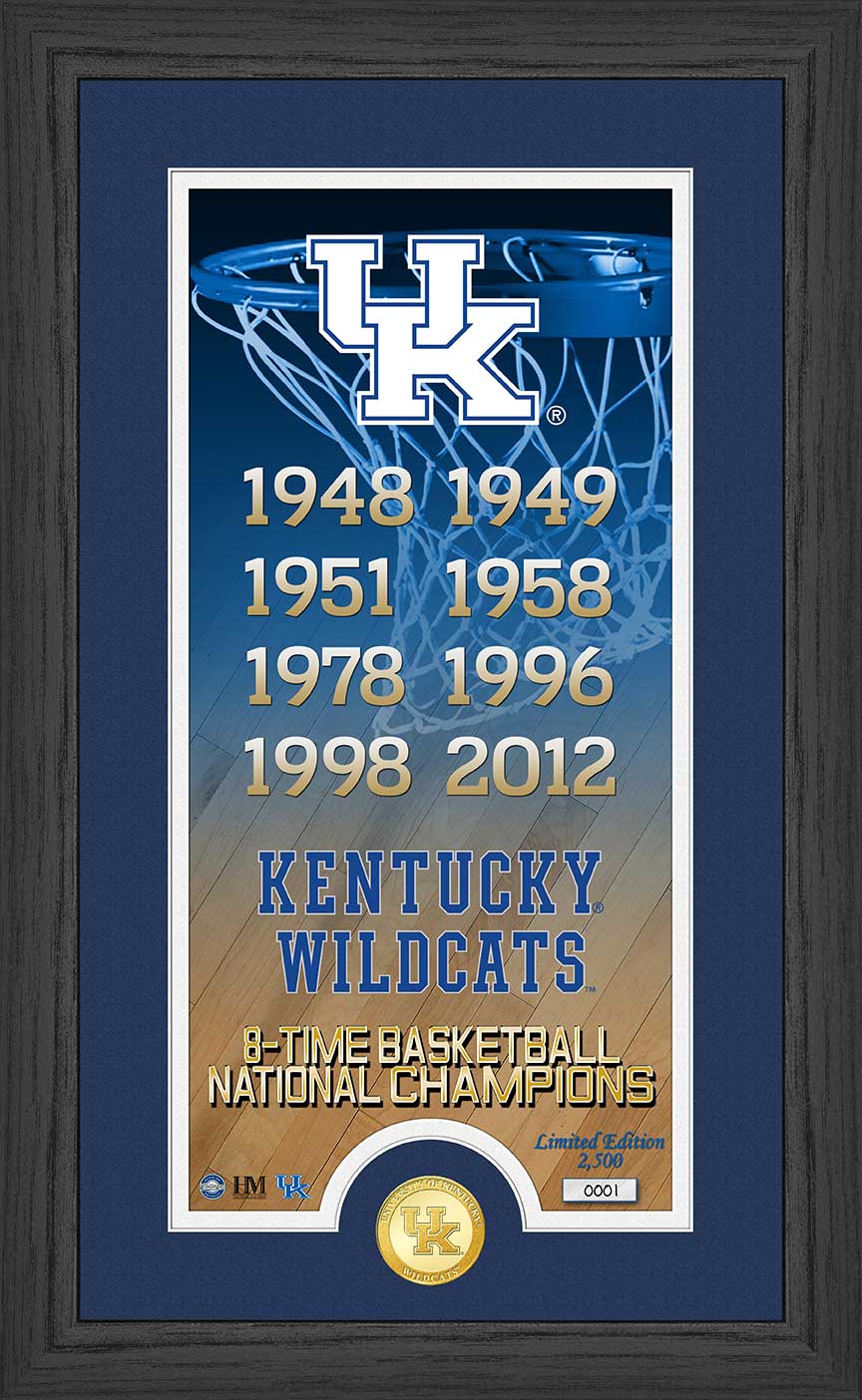 University of Kentucky Wildcats Basketball Commemorative Bronze Coin - Limited Edition Collectible for Fans, Alumni & Sports Memorabilia Enthusiasts (Perfect for Display, Gifts & Home Decor)