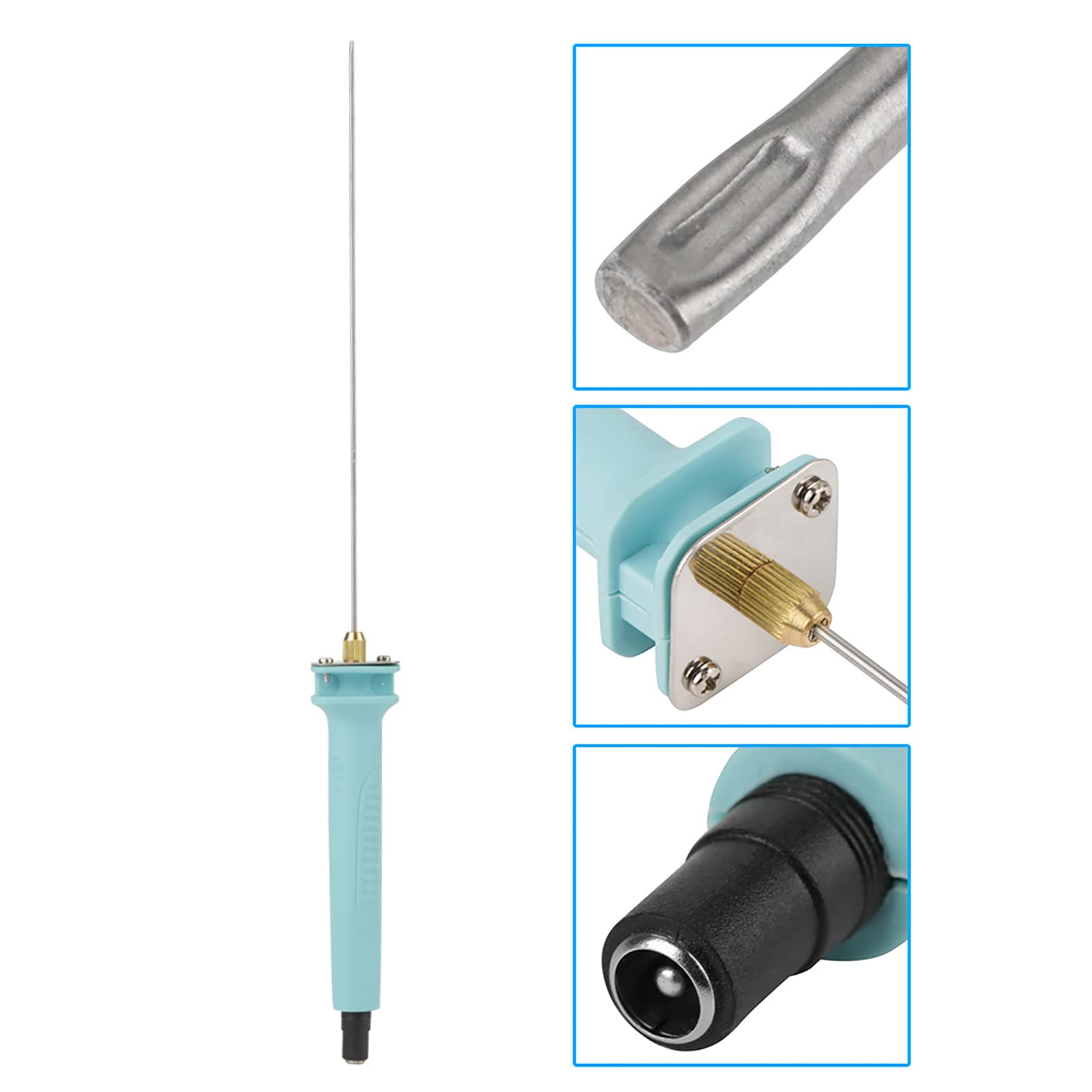 Electric Foam Cutter Pen - 12V 2A Handheld Polystyrene Cutting Tool Kit for DIY Arts & Crafts, Engraving, Model Making - Perfect for Foam Sculpting, Cosplay Props & Home Decor (20cm)