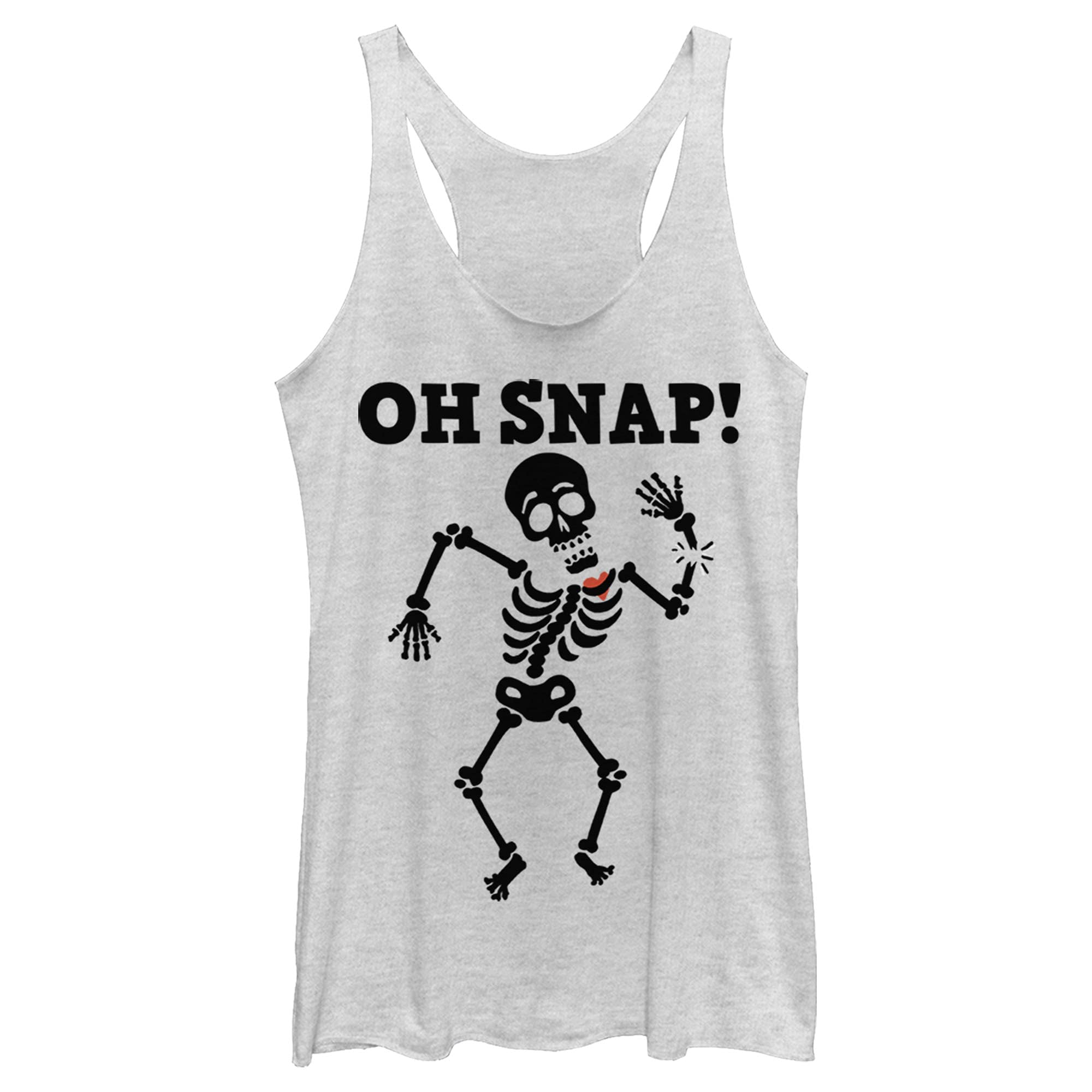 Snap Skull Women's Racerback Tank Top - Gym & Summer Wear