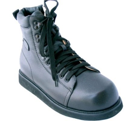 Apis Black Mt. Emey 504 Men's Therapeutic Boots - Deep Support for Plantar Fasciitis & Foot Pain Relief - Perfect for Work, Hiking & Everyday Comfort