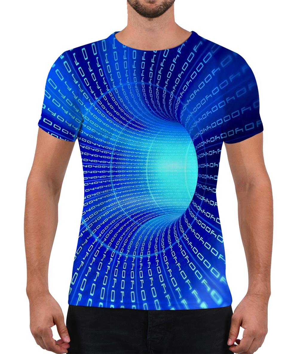 Fanient Unisex 3D Printed Graphic T-Shirt - Funny & Trendy Crewneck Short Sleeve Tee for Men & Women - Perfect for Casual Wear, Parties, and Everyday Outfits