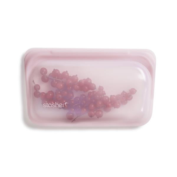 STASHER Reusable Silicone Food Storage Bags - Eco-Friendly Sandwich, Snack & Freezer Bags for Meal Prep, Lunch Box & On-the-Go Snacking