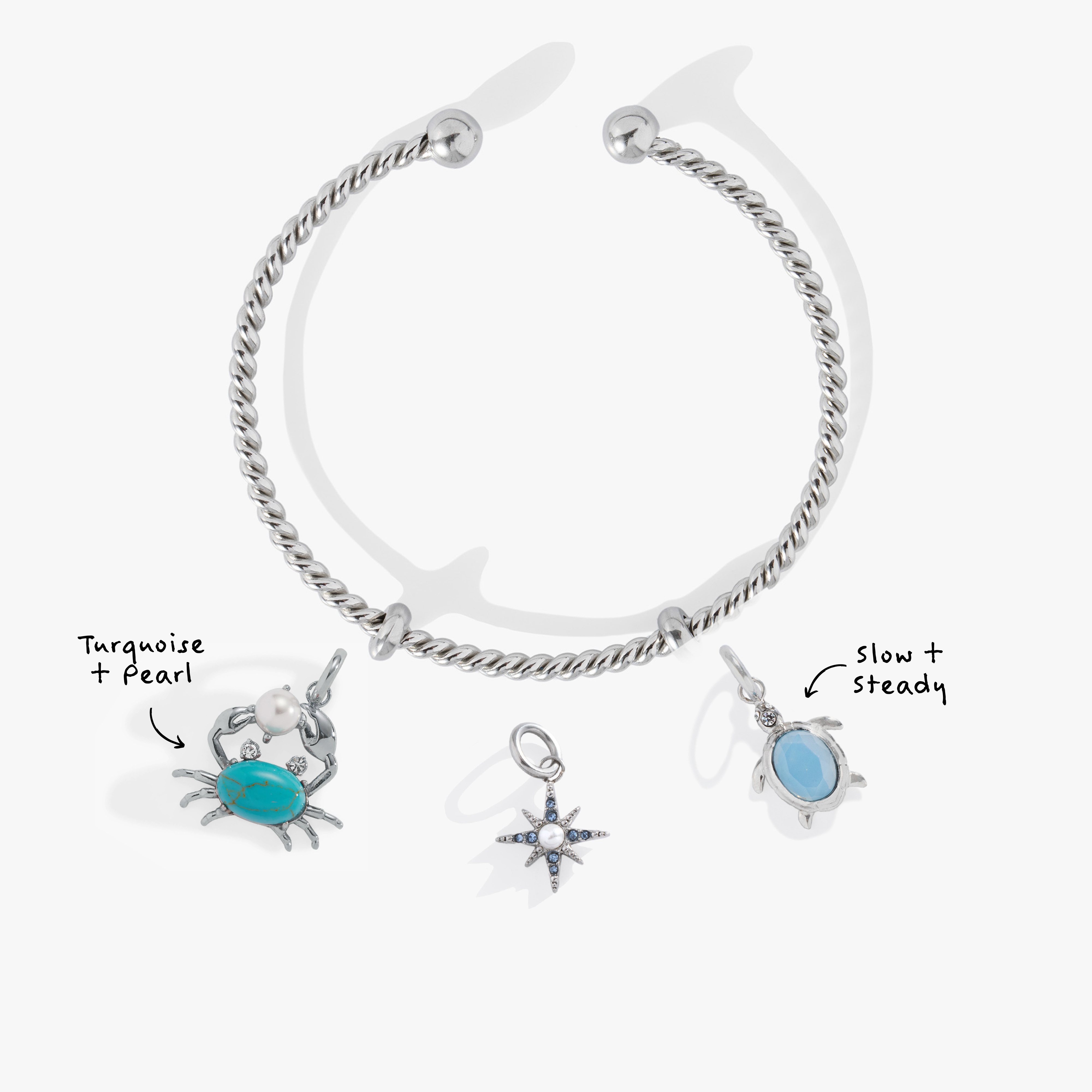 Crabby But Cute Charm Bundle - Adorable Crab-Themed Jewelry Set for Women | Perfect for Beach Vacations, Summer Outfits & Gift Giving