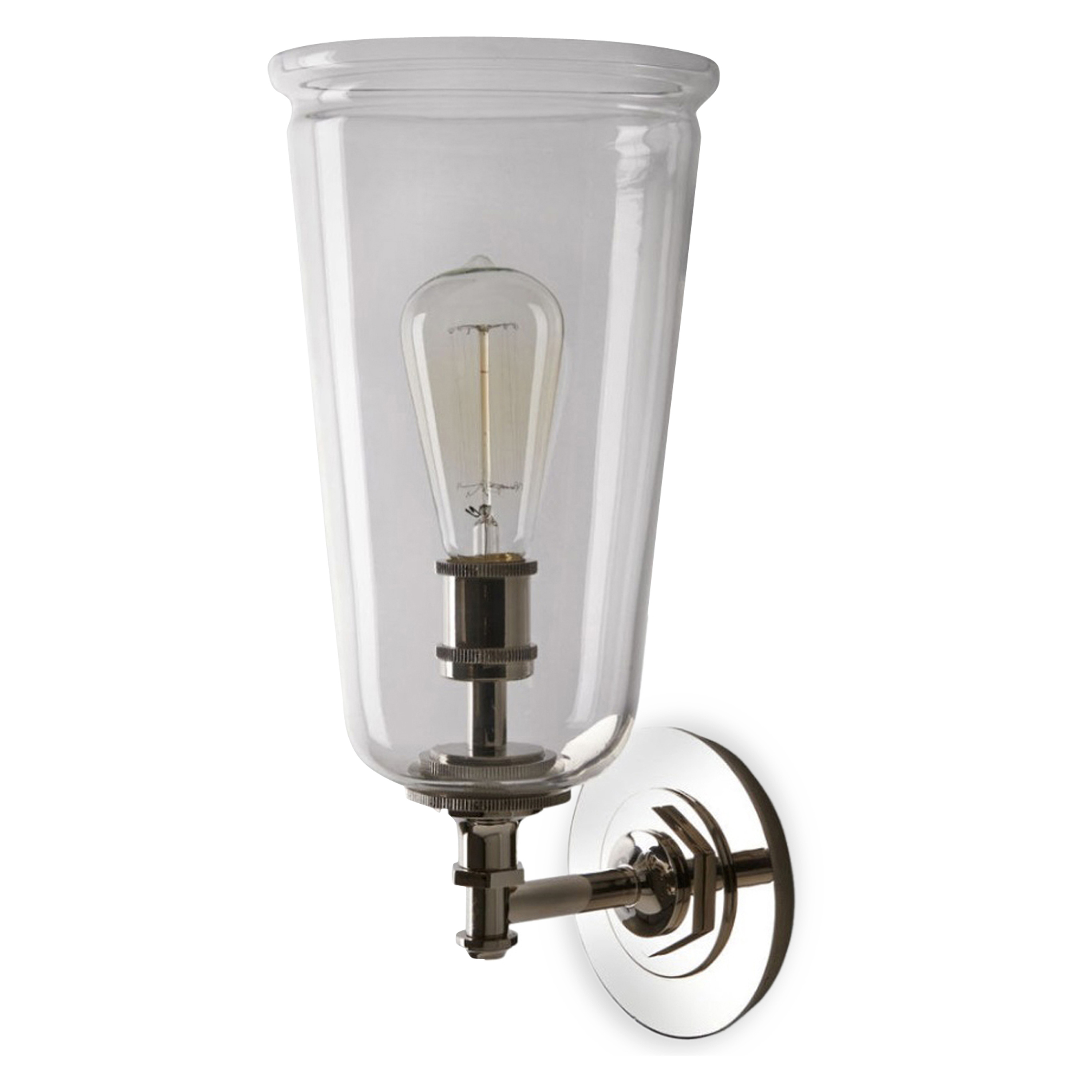 Glighting 01 Henry Sconce Wall Light - Modern Industrial Style Plug-in Wall Sconce with Adjustable Arm for Bedroom, Living Room, Hallway & Office Lighting Decor