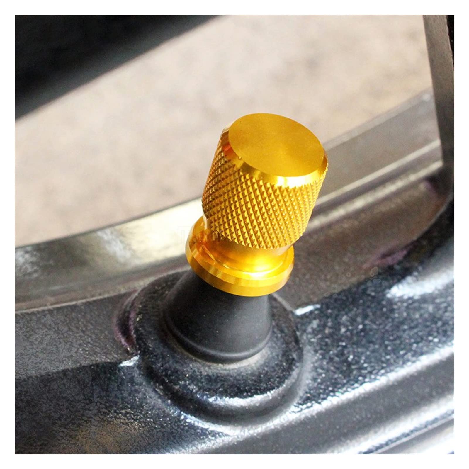 CNC Aluminum Motorcycle Wheel Tire Valve Stem Cover for Yamaha FJR1300 FJR 1300 - Air Seal Protection Accessories for Street Bikes & Touring Motorcycles