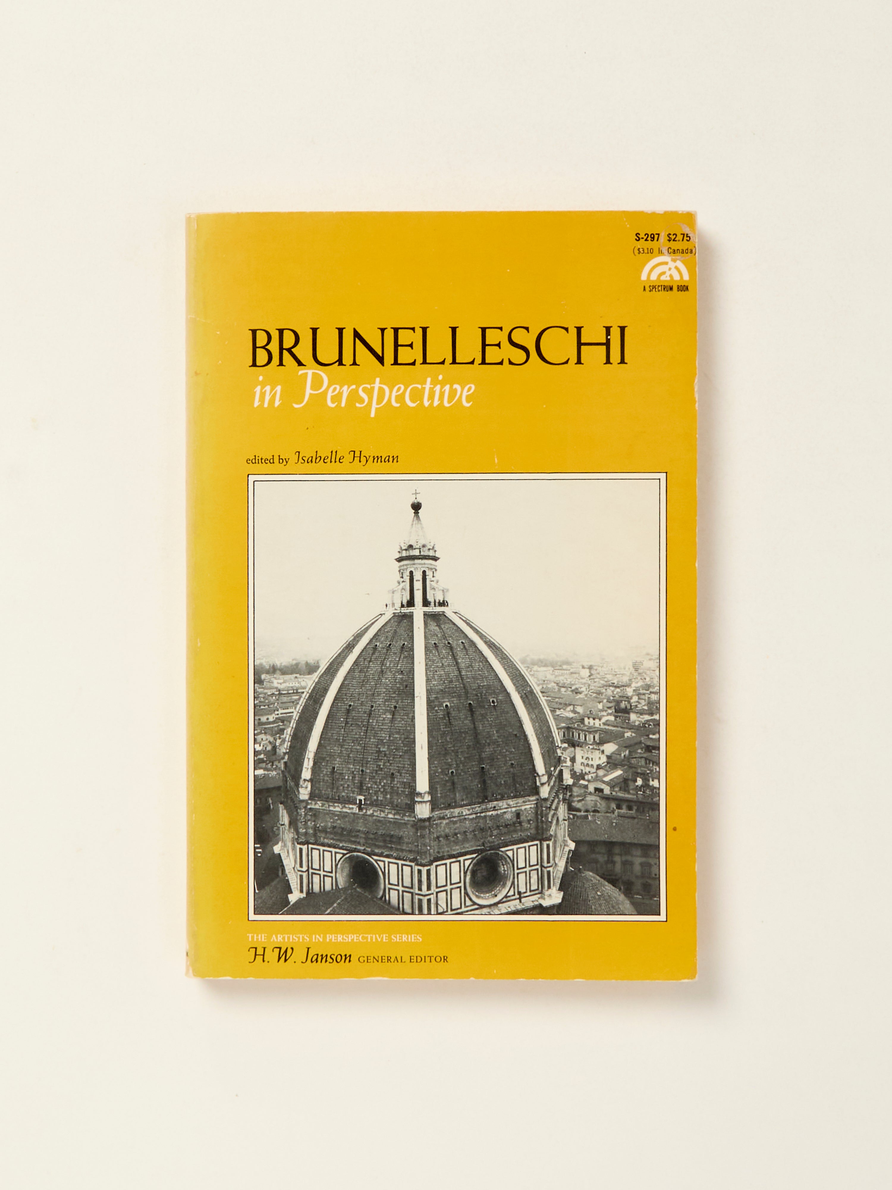 Brunelleschi in Perspective - Renaissance Architecture Book for Art Lovers & History Enthusiasts | Perfect Gift for Architects & Students | Home Decor & Coffee Table Display