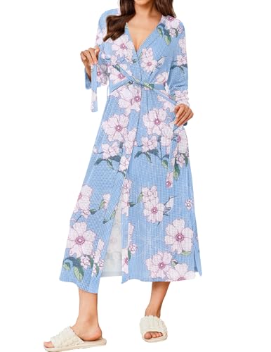 Floral Pink Blue