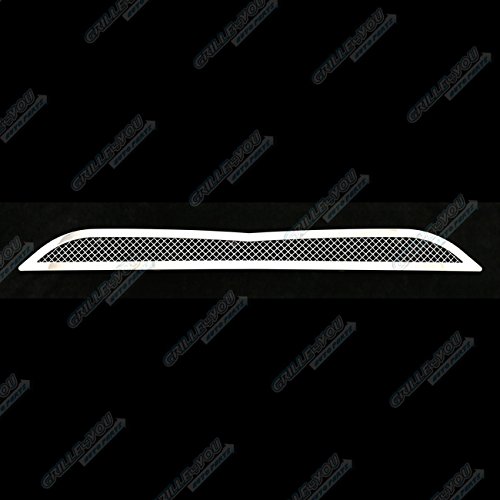 APS Compatible with Mazda 3 2014-2016 Lower Bumper Stainless Steel Chrome Mesh Front Grill Grille Insert M75971T - Upgrade Your Car's Style & Protection for Daily Driving & Show Cars