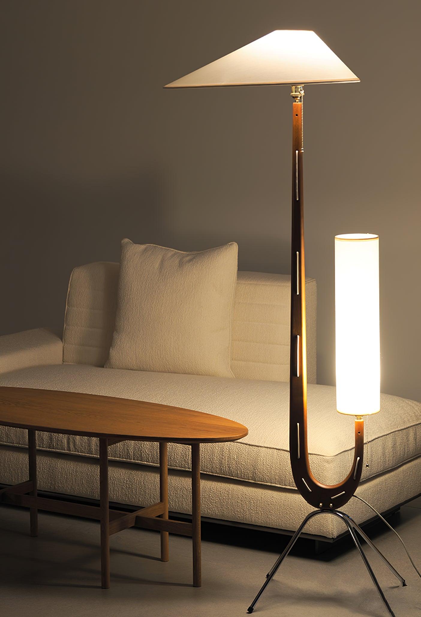 Modern Giraffe Floor Lamp for Living Room - Adjustable LED Standing Light for Bedroom, Nursery & Office - Tall Animal-Themed Decor for Kids Room & Home Decor