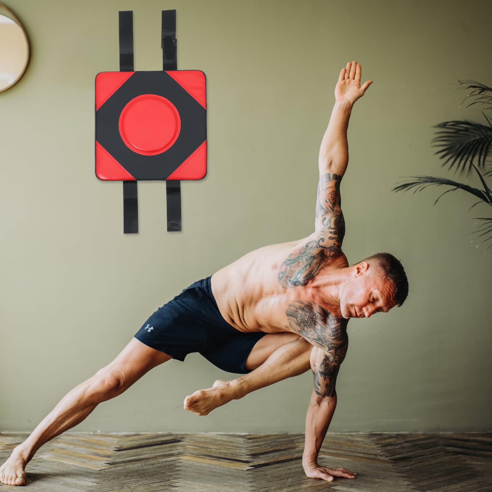 BESPORTBLE Wall Mounted Punching Pad - Heavy Duty Boxing Training Pad for Home Gym, MMA, Muay Thai & Fitness - Perfect for Wall Boxing, Kickboxing & Martial Arts Practice