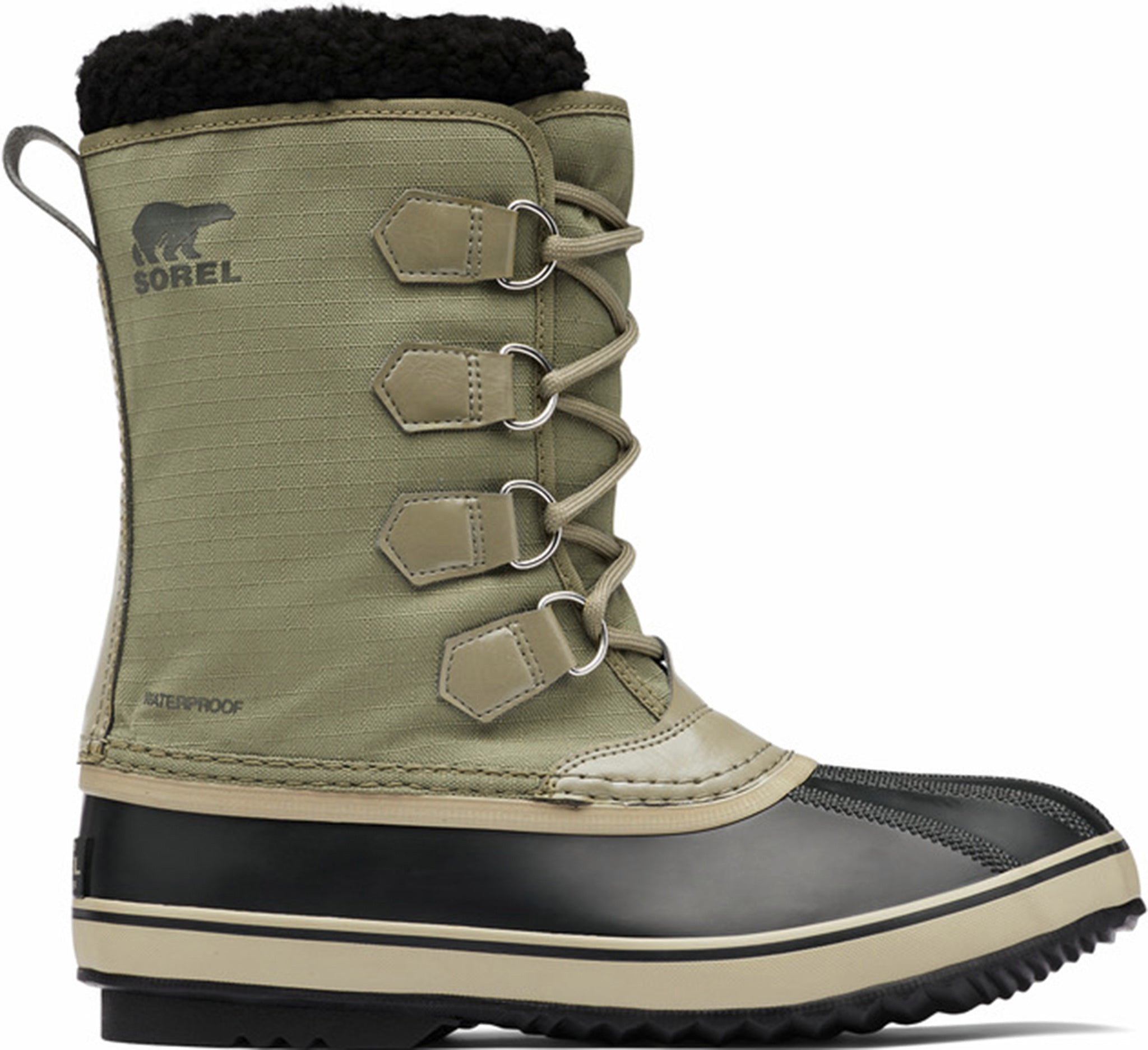 1964 Pac Nylon Waterproof Boots for Men - Lightweight Hiking & Outdoor Work Boots - Durable Rain & Snow Boots for Camping, Hunting & Winter Activities