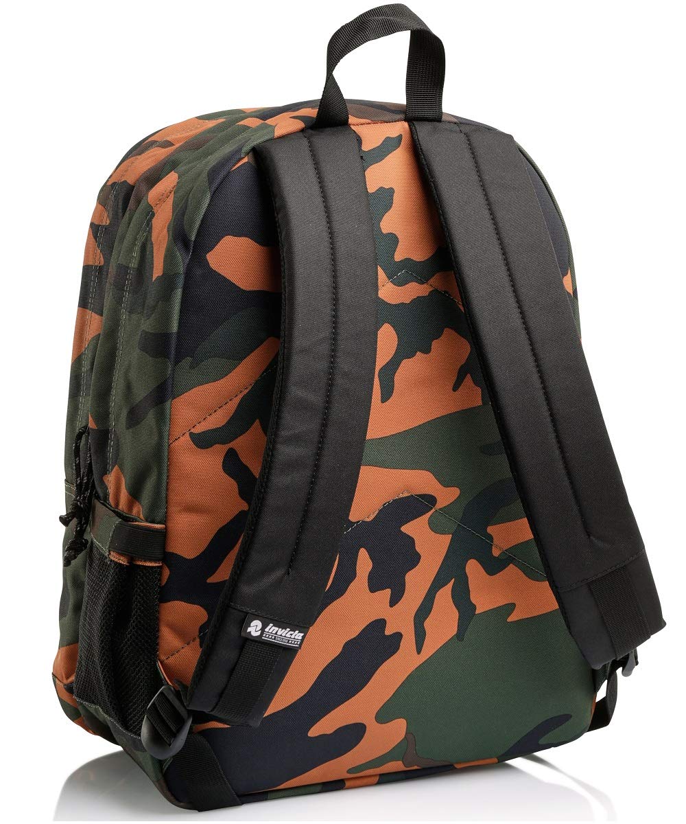 Invicta ZAINO JELEK FANTASY 38 LT Laptop Backpack with Ring Cover - Waterproof Business Travel Backpack for Men & Women, Perfect for Office, School, and Daily Commute