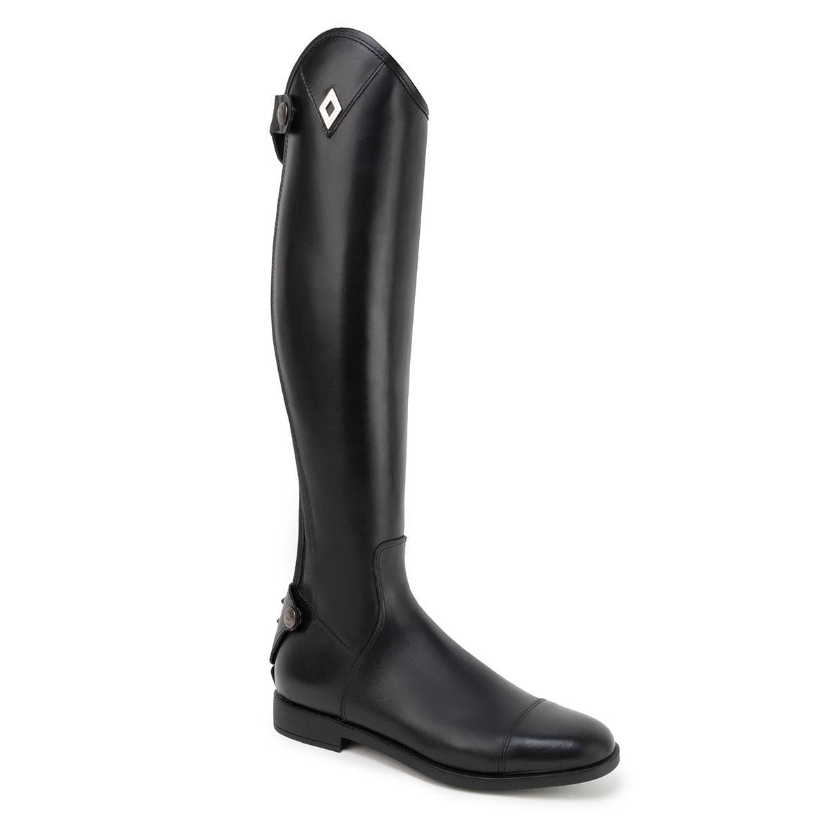 Fabbri Prime Tall Dress Boots for Women - Waterproof Leather Riding Boots with Side Zipper - Elegant & Comfortable for Work, Riding & Winter Fashion