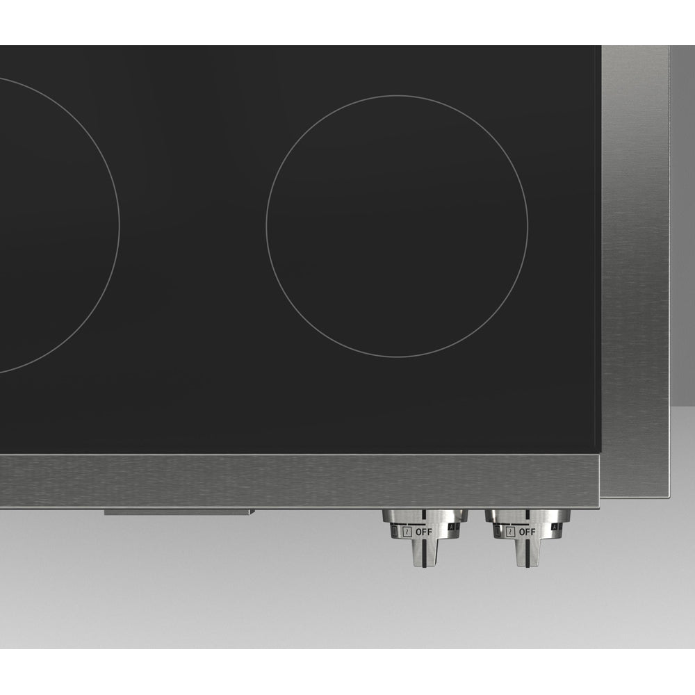 Fulgor Milano F6IRT304S1 30-Inch 600 Series Professional Induction Cooktop - Stainless Steel with Glass Ceramic Surface | Perfect for Modern Kitchens & Gourmet Cooking