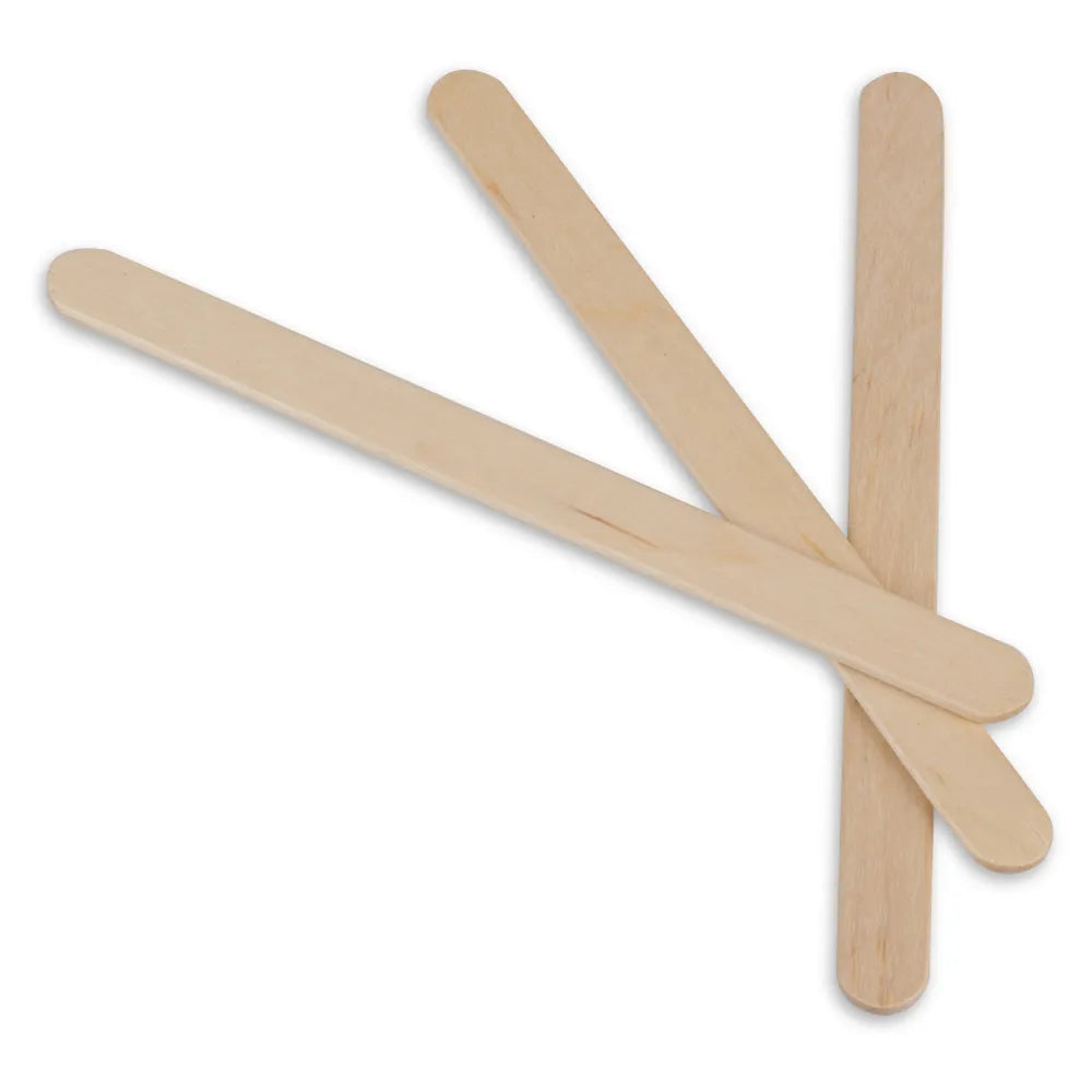 4.5 Inch Long Pop Mold Sticks - 100 Pack Bulk Candy Making Supplies for Cake Pops, Chocolate Lollipops & DIY Desserts