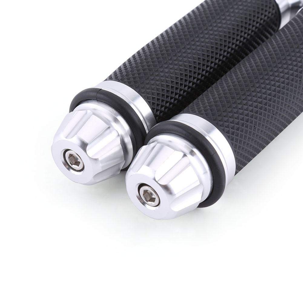 Keenso CNC Aluminum Motorcycle Handlebar Grips - 7/8