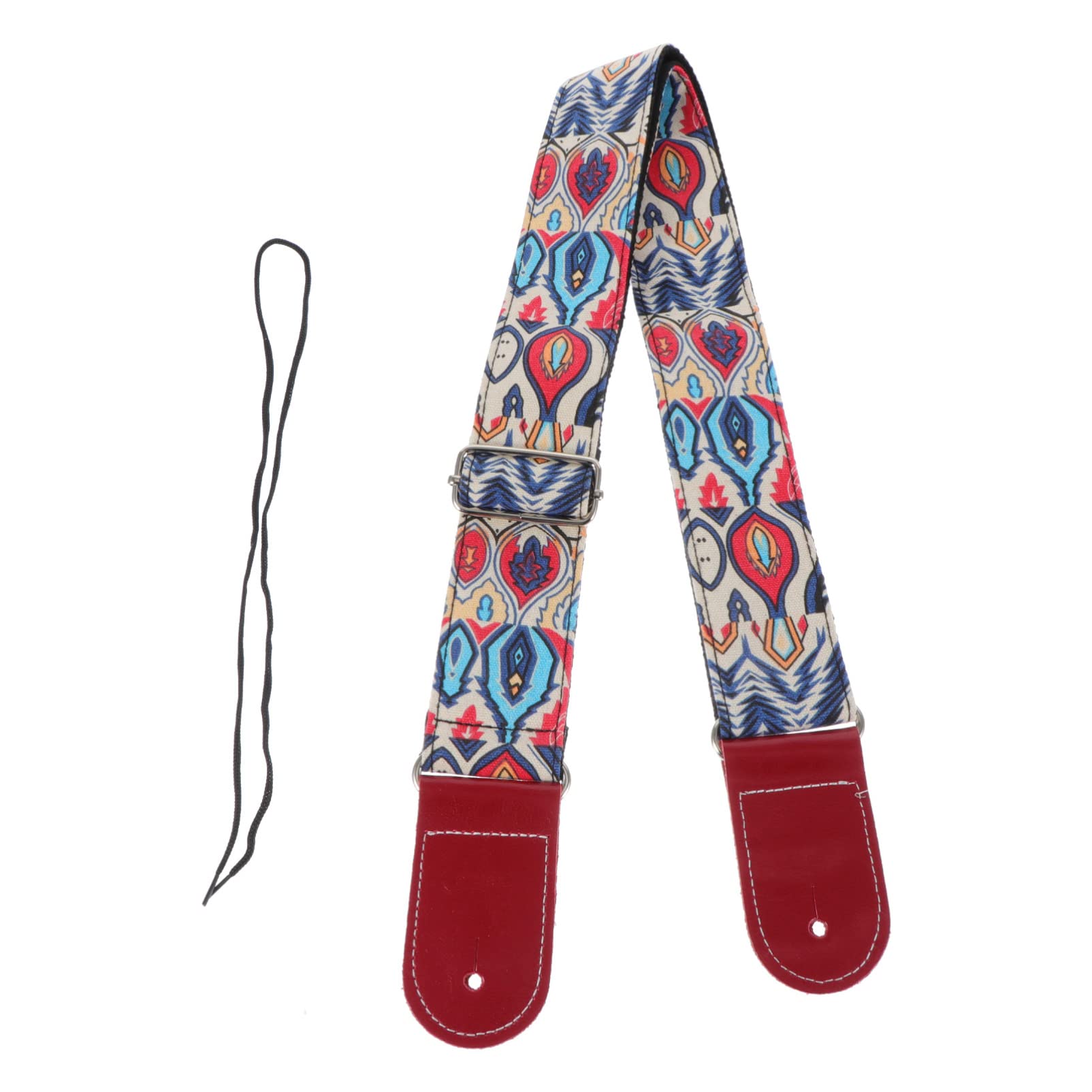 Adjustable Cotton Guitar Strap for Electric, Acoustic, Bass & Ukulele - Comfortable Shoulder Strap for Musicians - Perfect for Live Performances, Studio Sessions & Practice