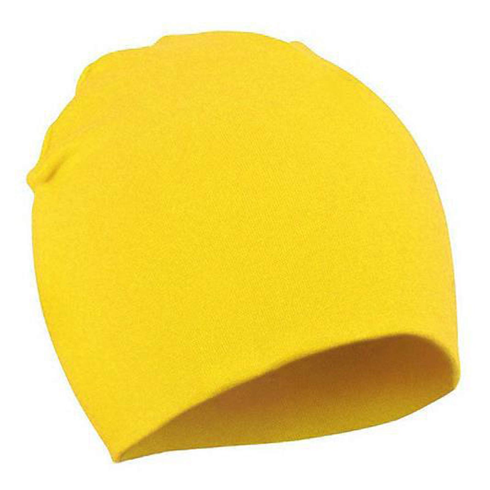 SHANGMAOYO Warm Crochet Baby Beanie Hat for Toddler & Infant - Soft Cute Winter Cap for Boys & Girls - One Size Fits All (Yellow) - Perfect for Outdoor Play, Photo Shoots & Cold Weather Protection
