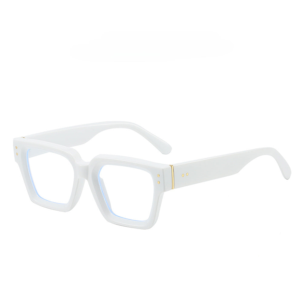 Stylish Unisex Square Glasses for Men & Women - Trendy Eyewear for Reading, Driving & Everyday Fashion