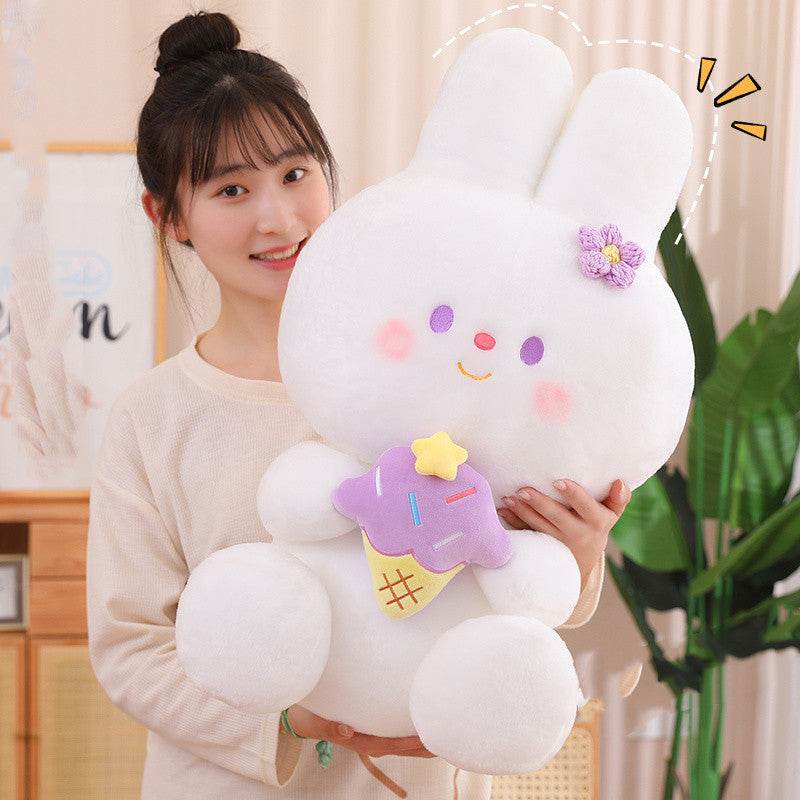 World's Softest Stuffed Bunny Plush Toy - Ultra Cuddly & Huggable for Babies, Kids & Adults - Perfect for Nursery Decor, Birthday Gifts & Comfort Companions