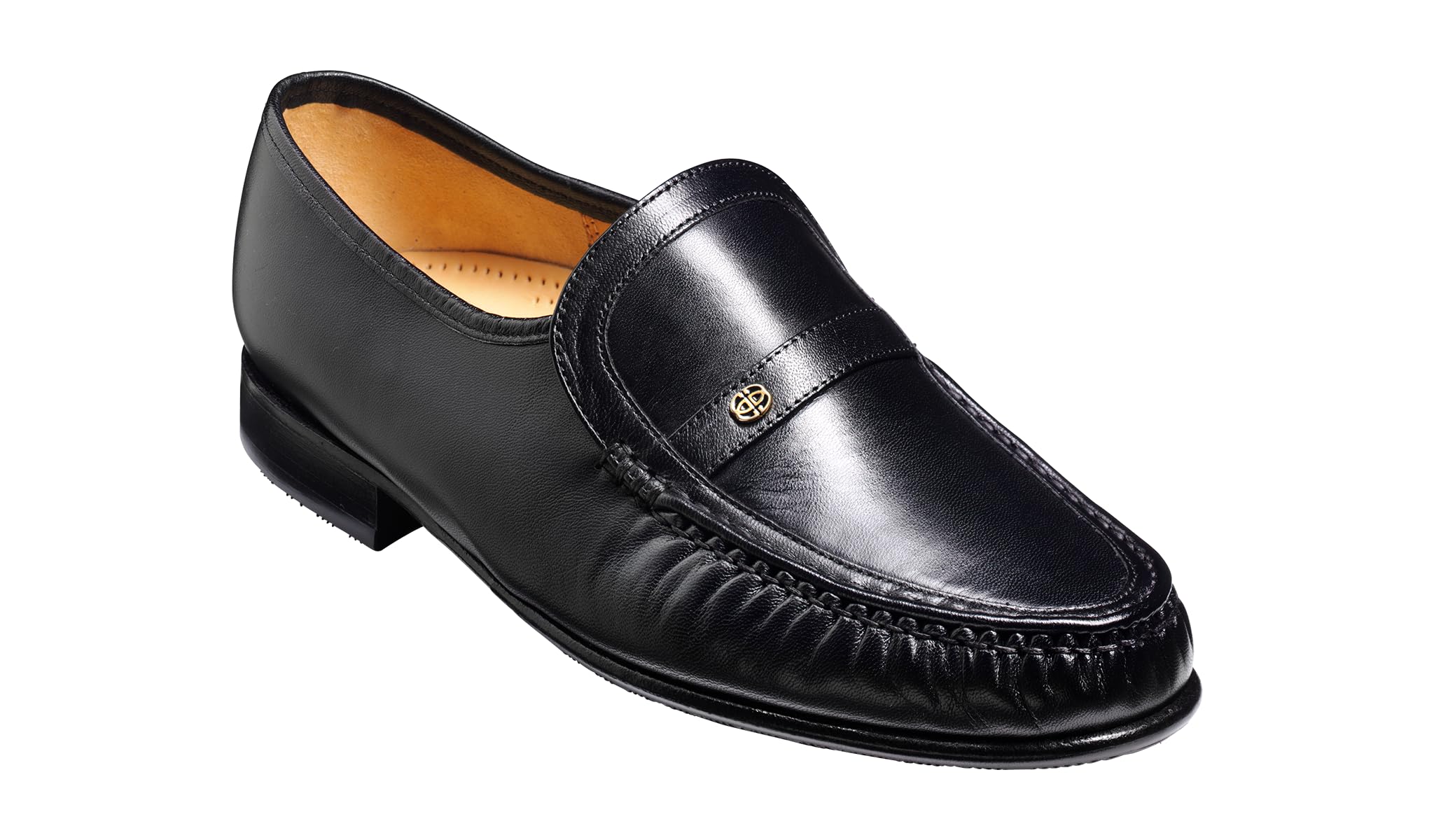 BARKER Jefferson Handcrafted Genuine Leather Men's Loafers - Premium Slip-On Dress Shoes for Business, Wedding & Formal Occasions | Comfortable & Stylish Office & Evening Wear