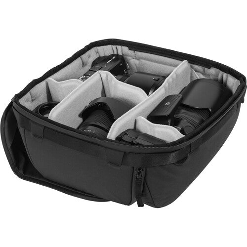 Peak Design Camera Cube v2 (Medium) - Waterproof DSLR & Mirrorless Camera Case for Travel, Hiking & Outdoor Photography - Durable & Lightweight Gear Storage Solution