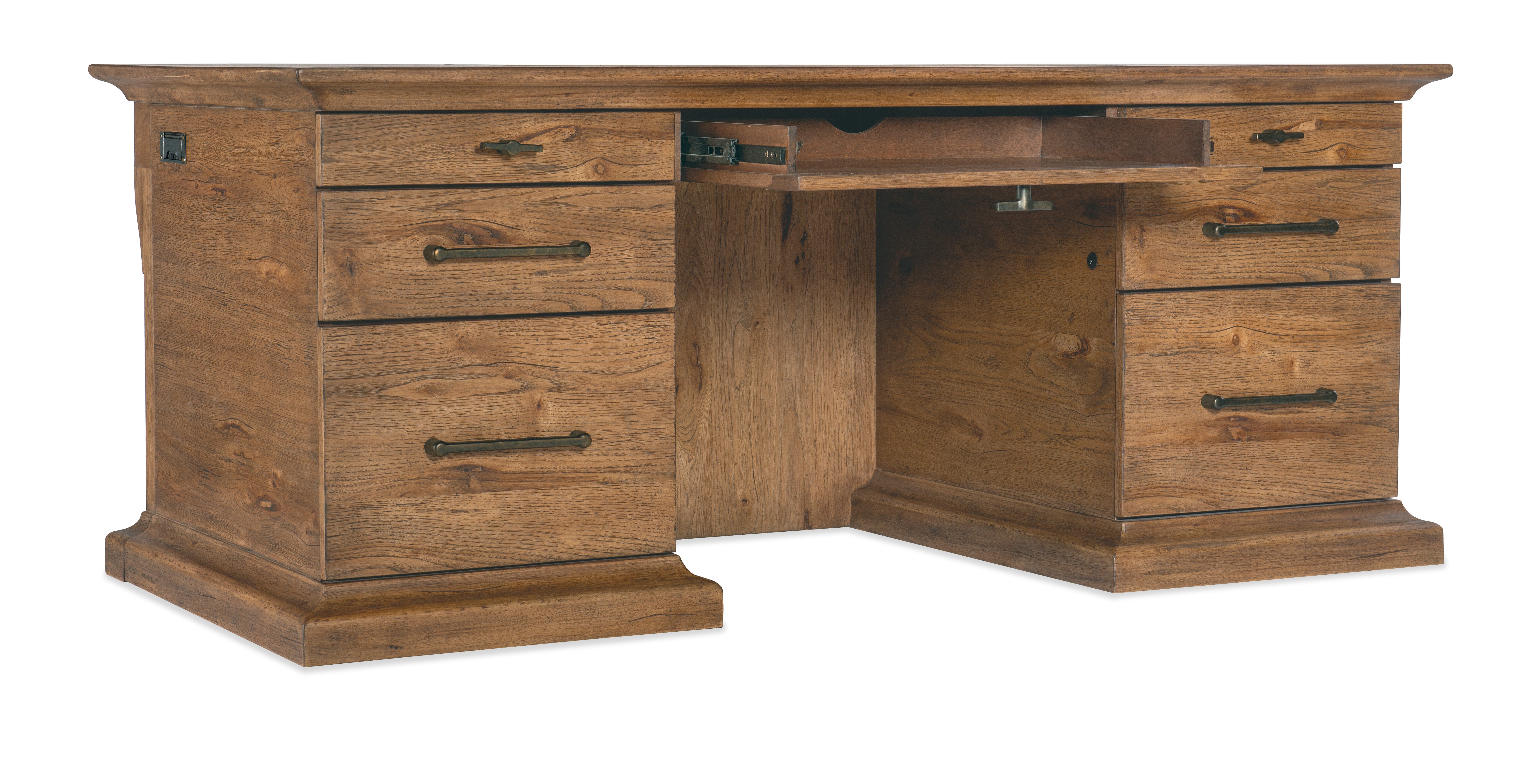 Premium Big Sky Executive Desk - Modern Office Furniture for Home & Business Workspaces - Durable & Stylish Writing Desk for Professionals