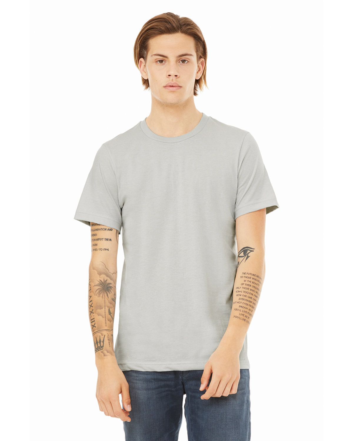 Bella + Canvas 3001C Unisex Jersey Short Sleeve T-Shirt - Soft Cotton Crew Neck Tee for Men & Women - Perfect for Casual Wear, Screen Printing & Everyday Outfits