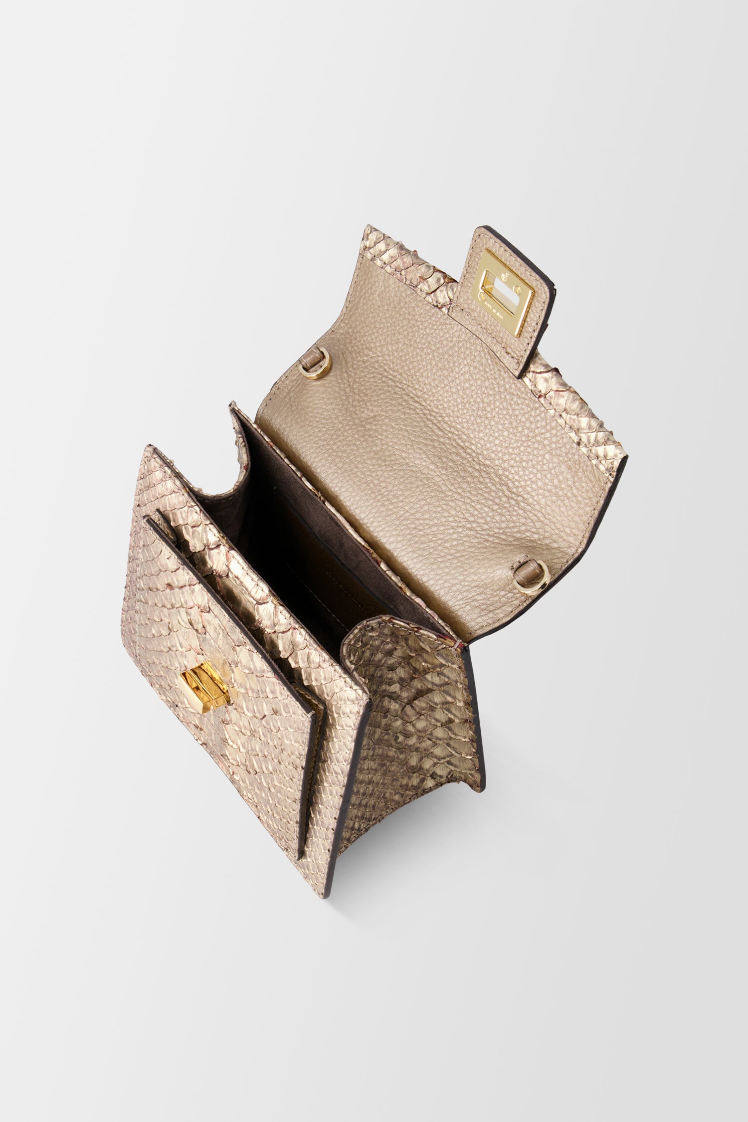 Krenoir Beige Fish Mini Kandie Handbag - Stylish Women's Crossbody Purse for Casual Outings, Date Nights & Travel Accessories