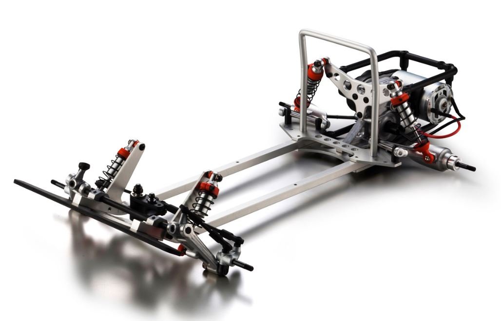 Kyosho Scorpion 2014 1/10 Scale 4WD RC Car Kit - Off-Road Racing & Hobby Grade Remote Control Vehicle for Adults & Kids