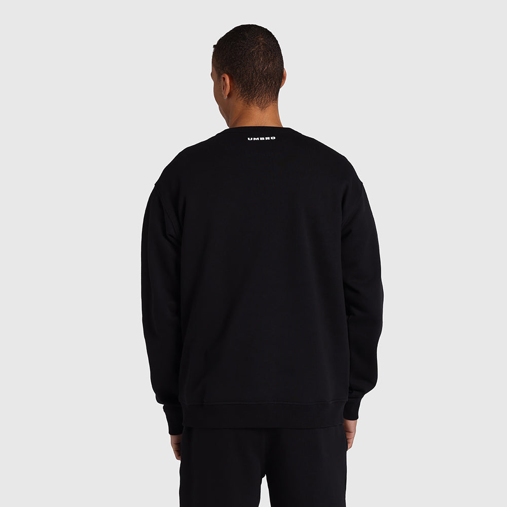 Umbro Classic Crew Sweatshirt for Men & Women | Comfortable Cotton Blend Pullover | Perfect for Casual Wear, Gym & Outdoor Activities