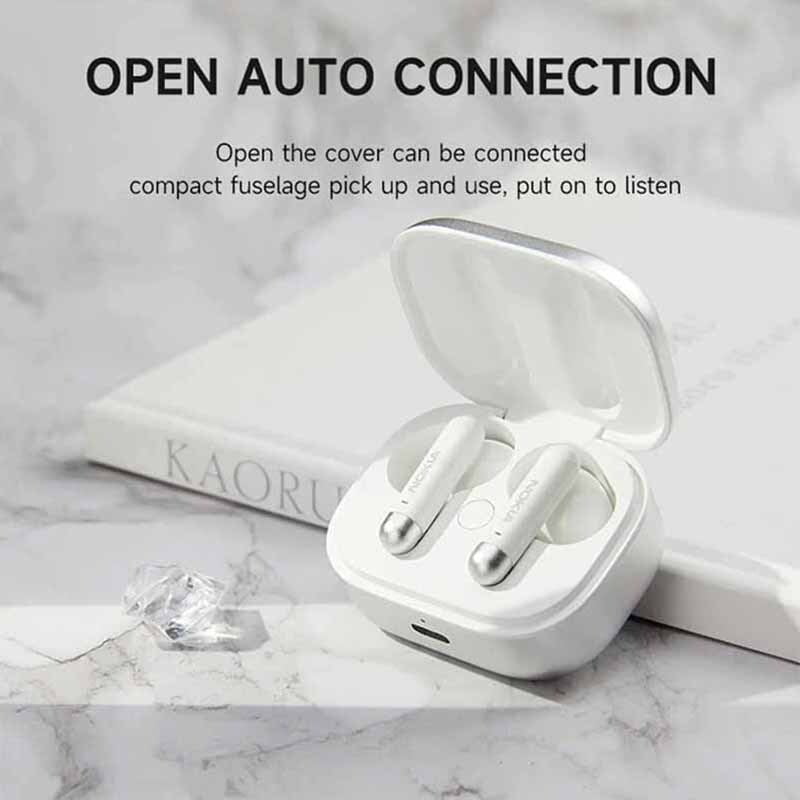 Nokia E3511ANC Wireless Bluetooth Earphones with Active Noise Cancellation (ANC) - Perfect for Travel, Workouts, and Commuting