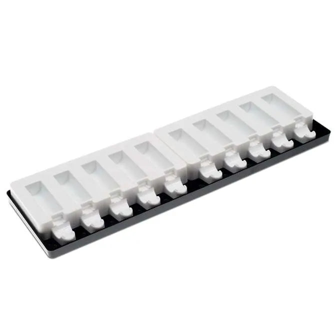 Mini U-Shaped Pop Mold - 10 Different Shapes for Homemade Ice Pops, Candy & Chocolate - Perfect for Summer Treats, Kids Parties & DIY Desserts