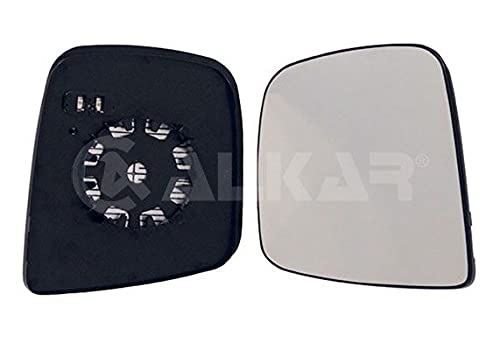 Heated Convex Mirror Glass for Outdoor Use with Adjustable Holder - Wide Angle Security Mirror for Driveways, Parking Lots & Warehouse Safety