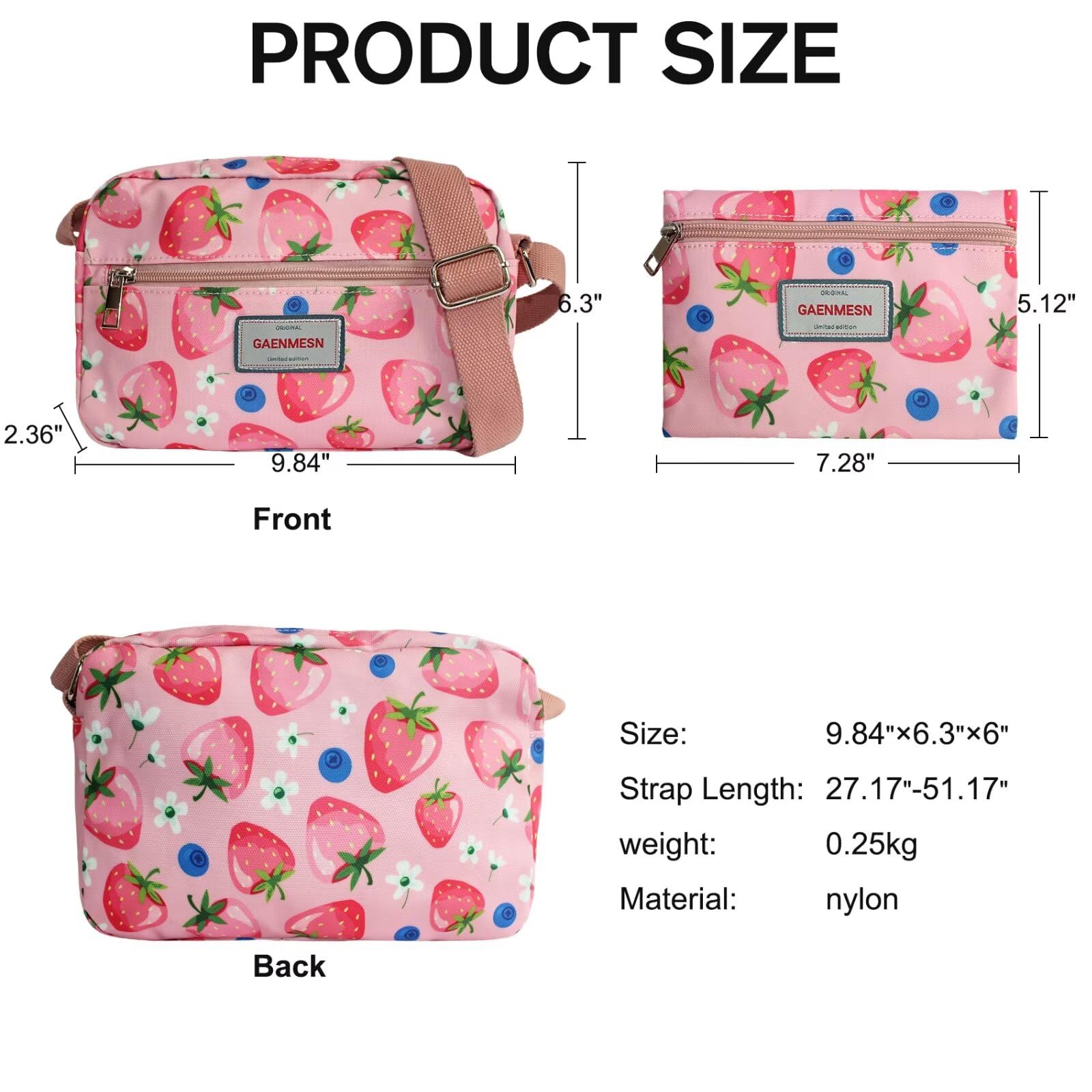 Lightweight Mini Crossbody Bags for Women - Small Shoulder Purse for Everyday Use, Travel & Casual Outings | Stylish Ladies Handbags & Fashion Accessories