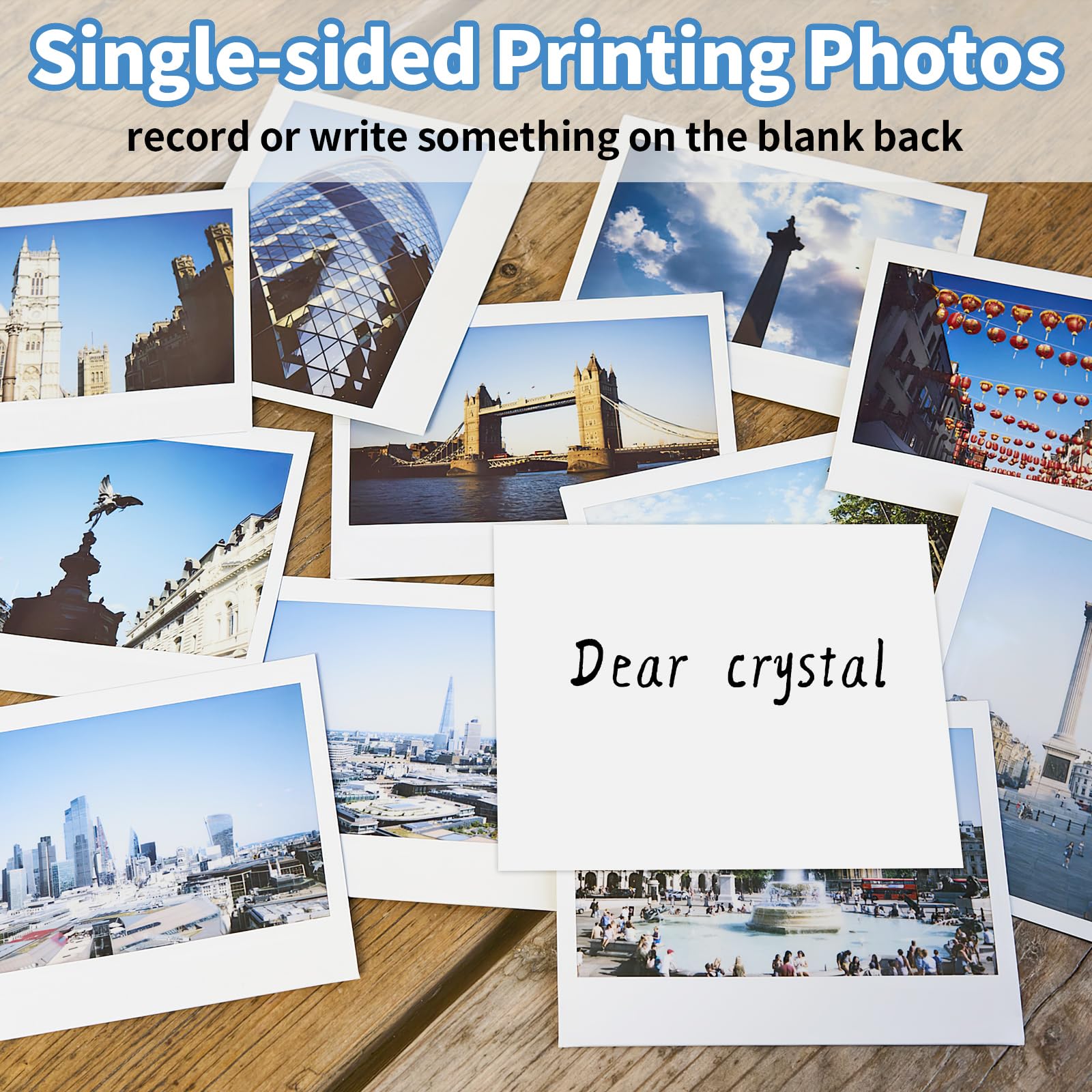 Premium Glossy Photo Paper 8.5x11 Inches - 36 Sheets Heavyweight 180gsm/48lb Inkjet Printer Paper - Instant Dry High Resolution Picture Paper for DIY Projects, Photo Printing, Flyers, Greeting Cards, Calendars, Brochures & Professional Presentations
