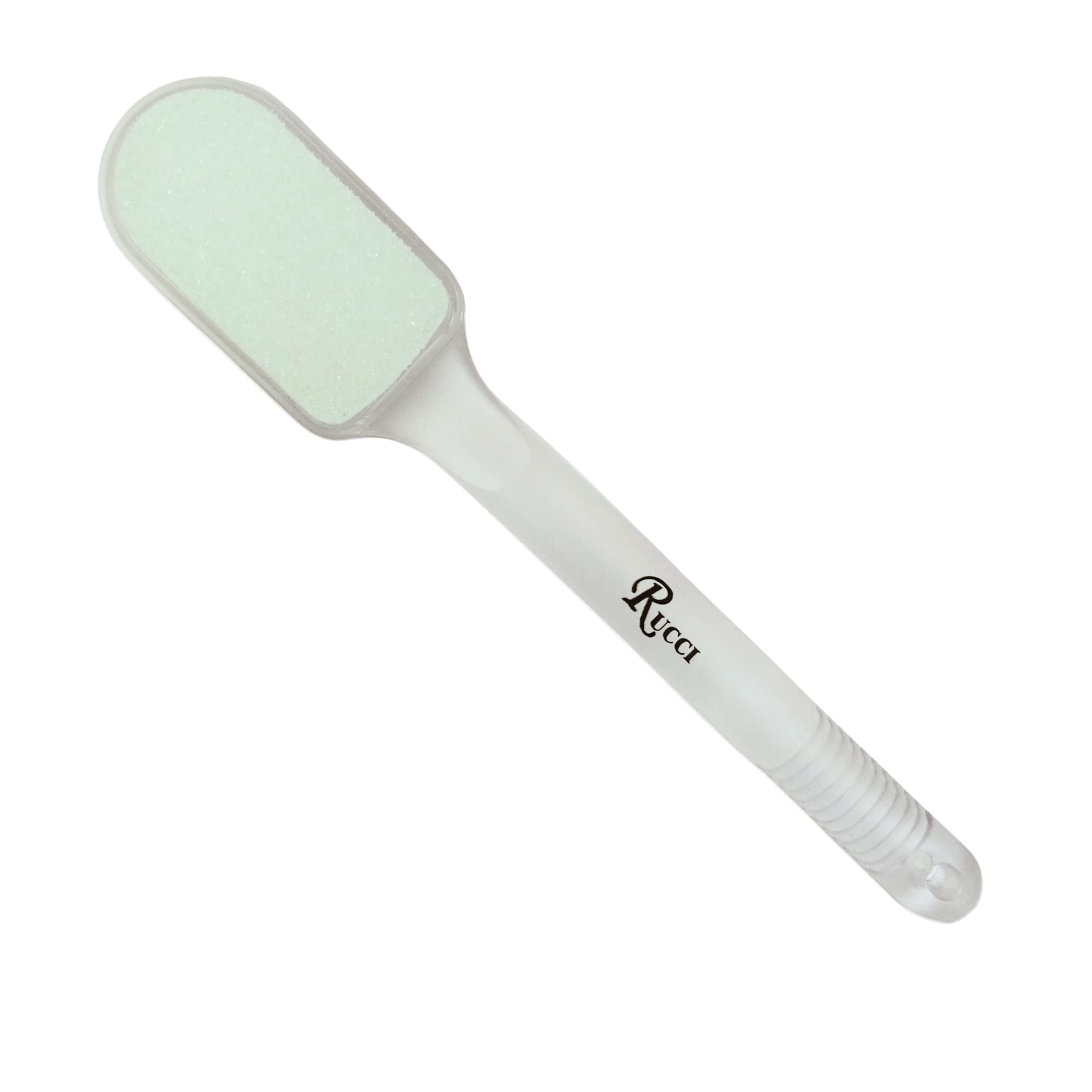 Rucci Frosted Ceramic Foot File - Professional Callus Remover & Dead Skin Exfoliator for Soft Feet - Perfect for Pedicures, Home Foot Care & Spa Treatments