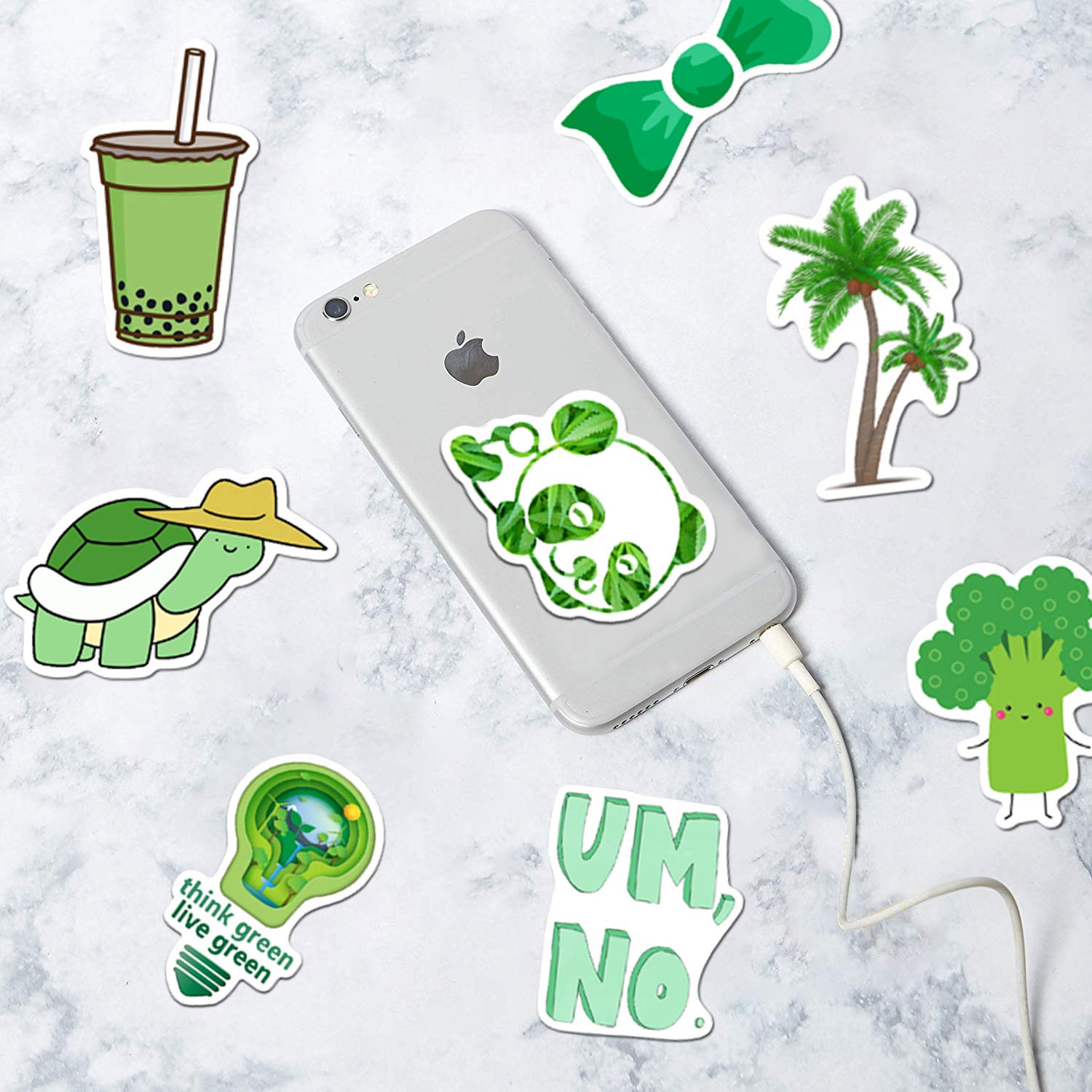 50 Pack VSCO Stickers for Hydro Flask - Waterproof Vinyl Decals for Hydroflasks, Laptops, Tumblers - Trendy VSCO Girl Aesthetic Stickers for Teens (Perfect for School, Water Bottles & Tech Accessories)