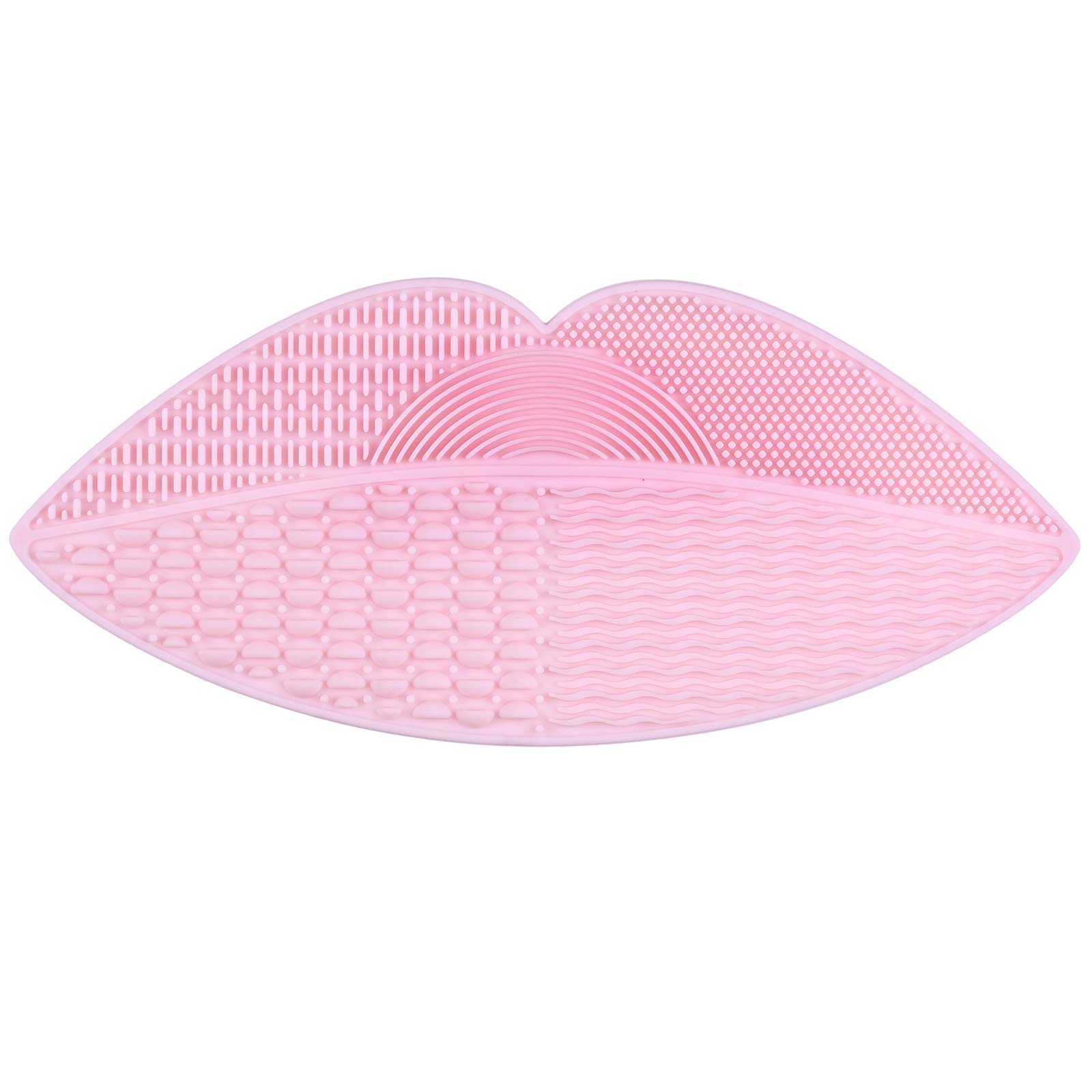 Premium Silicone Cleaning Mat for Makeup Brushes - Baby Pink (1 Count) | Perfect for Makeup Artists & Beauty Enthusiasts at Home or Salon