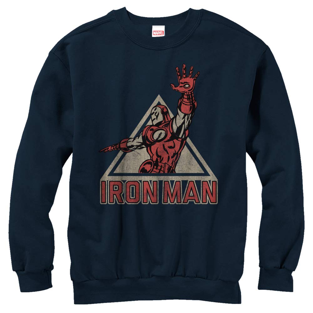 Marvel Iron Man Graphic Sweatshirt for Men - Cool Superhero Hoodie for Casual Wear & Cosplay