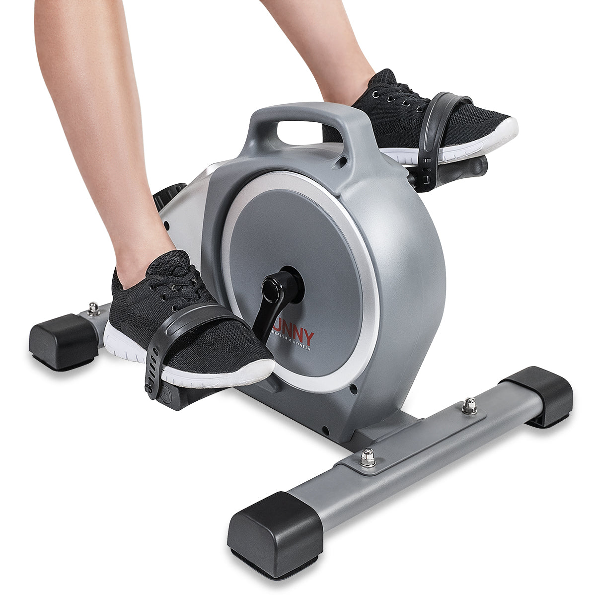 Portable Mini Exercise Bike with Magnetic Resistance - Under Desk Pedal Cycle for Home & Office Workout - Perfect for Fitness, Rehab & Sedentary Lifestyle