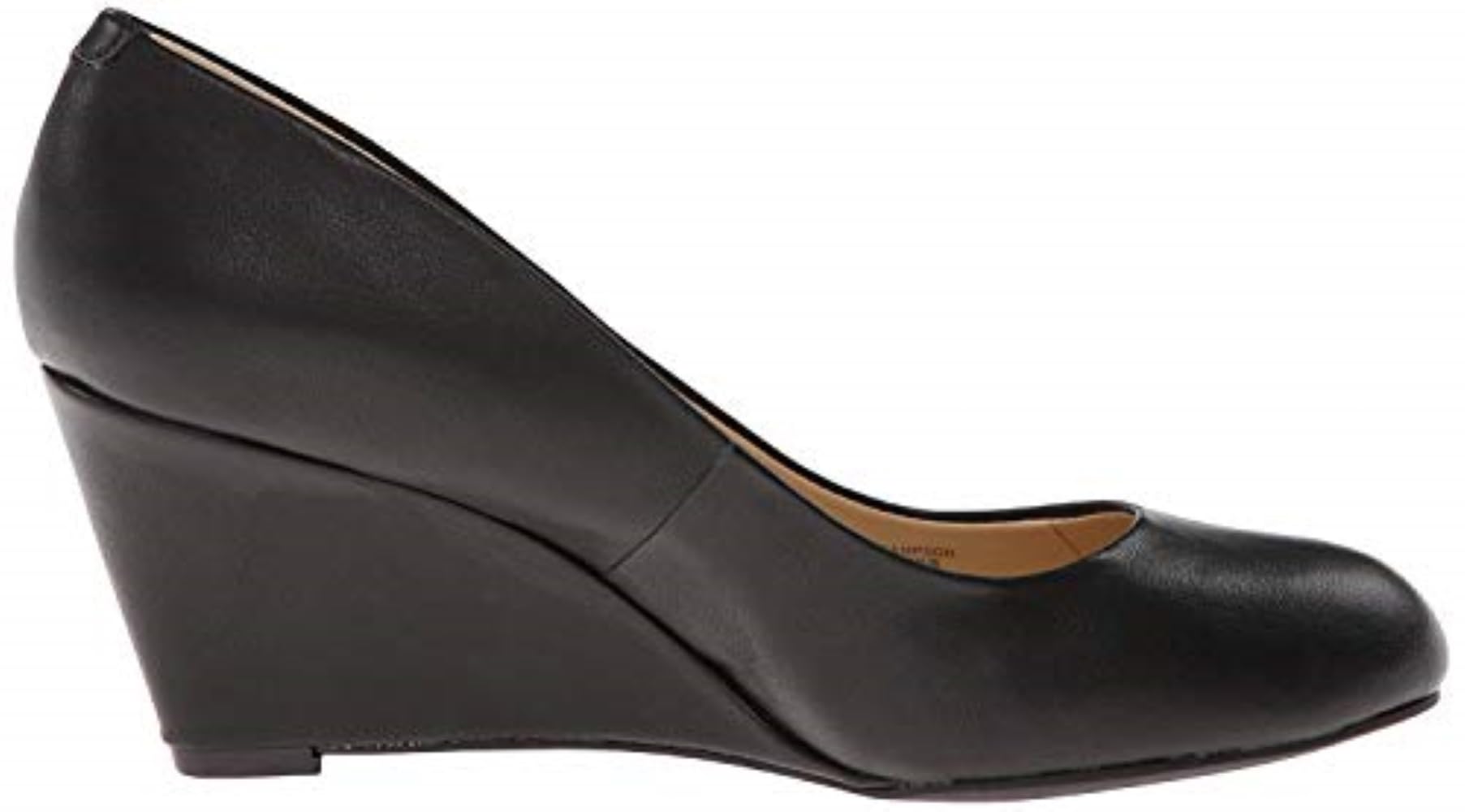 Jessica Simpson Women's Sampson Round Toe Wedge Heels Pumps - Comfortable Dress Shoes for Work, Party & Special Occasions